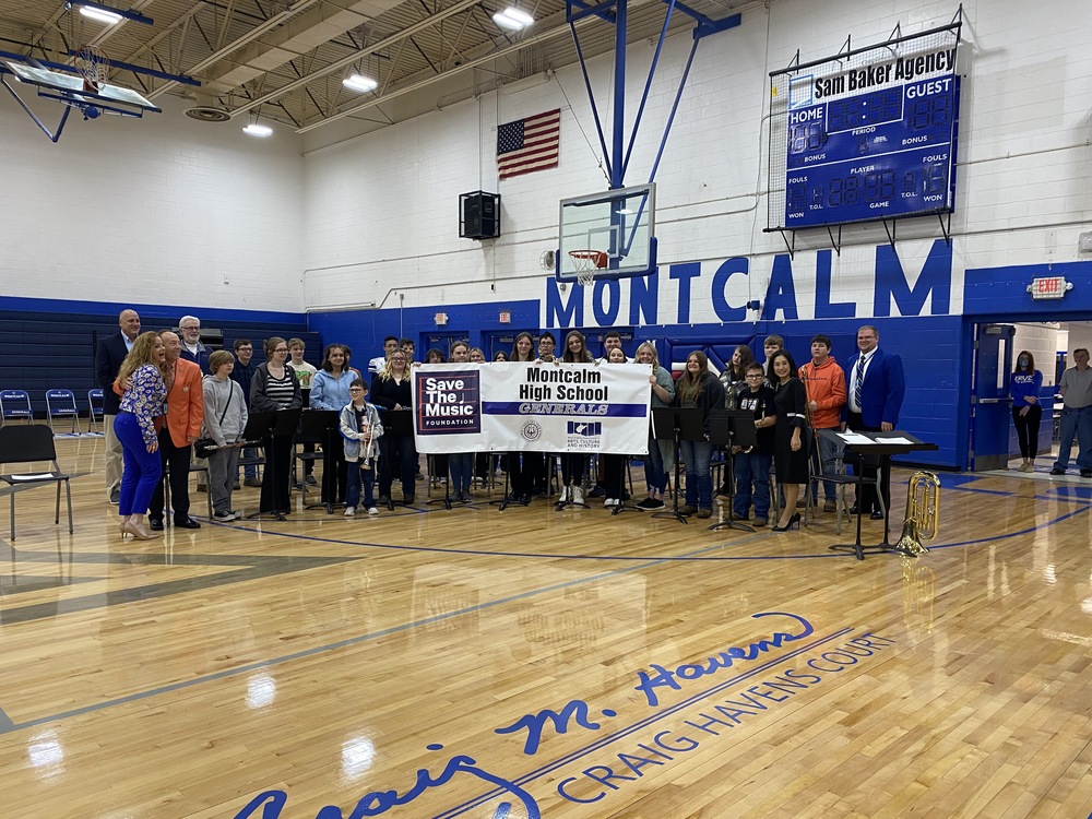 Montcalm High School Receives 40,000 from VH1 Save the Music