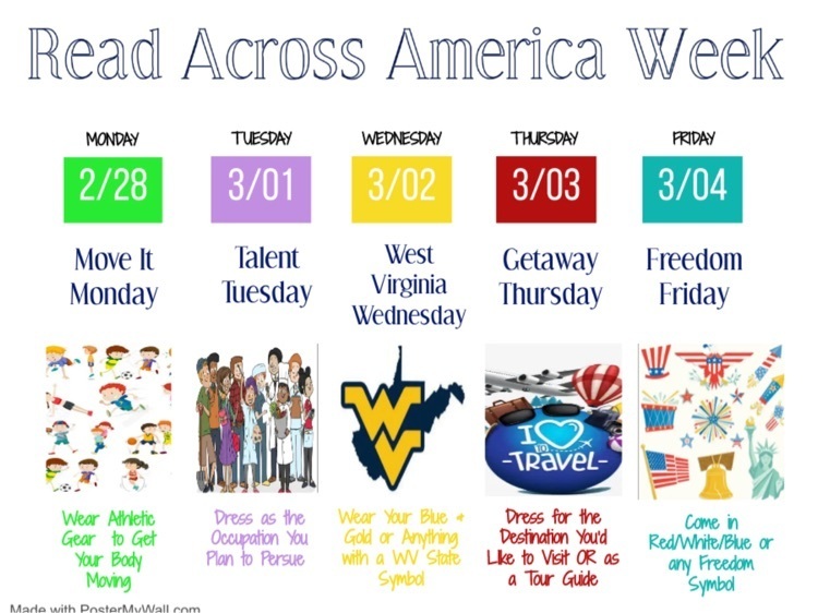 Read Across America Week at BIS | Bluefield Intermediate