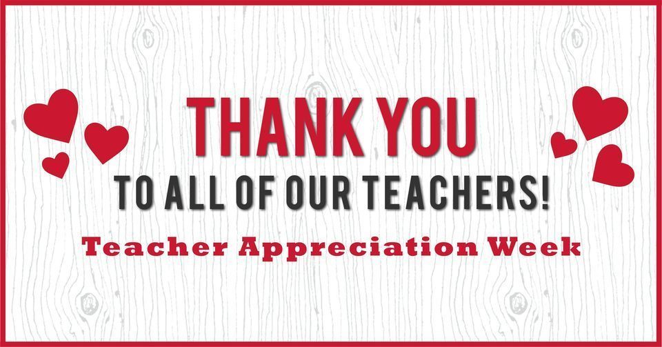 Thank you, Teachers