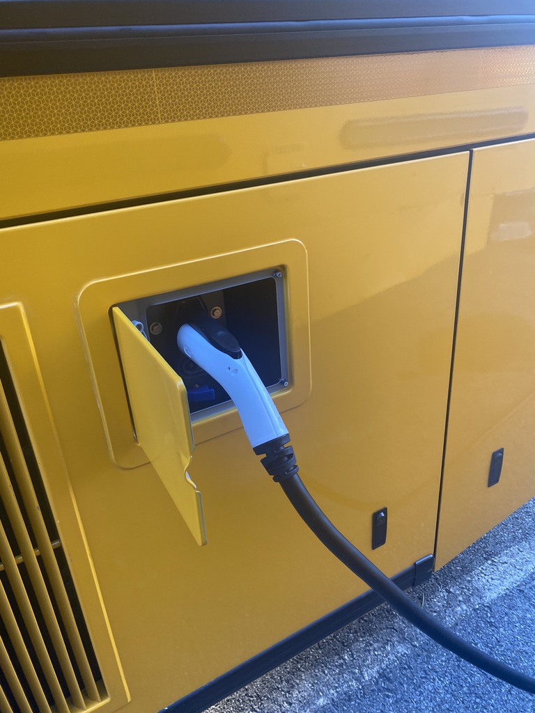 electric bus charging