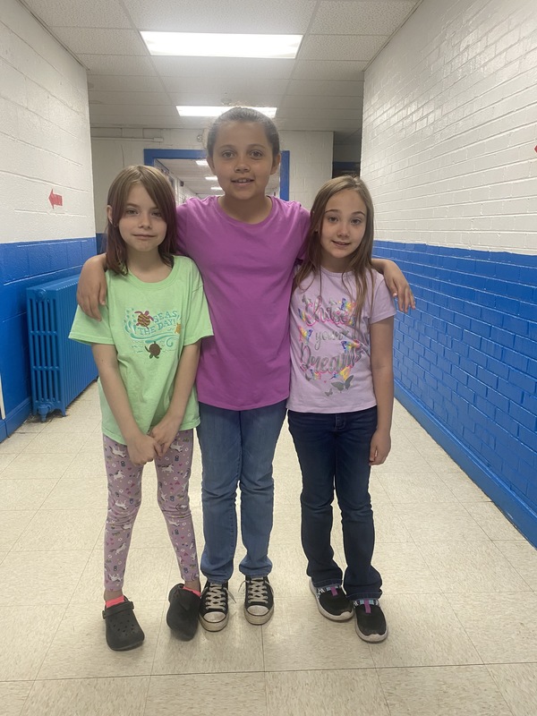 Bluewell School Students Wore Purple for Military Kids | Bluewell ...