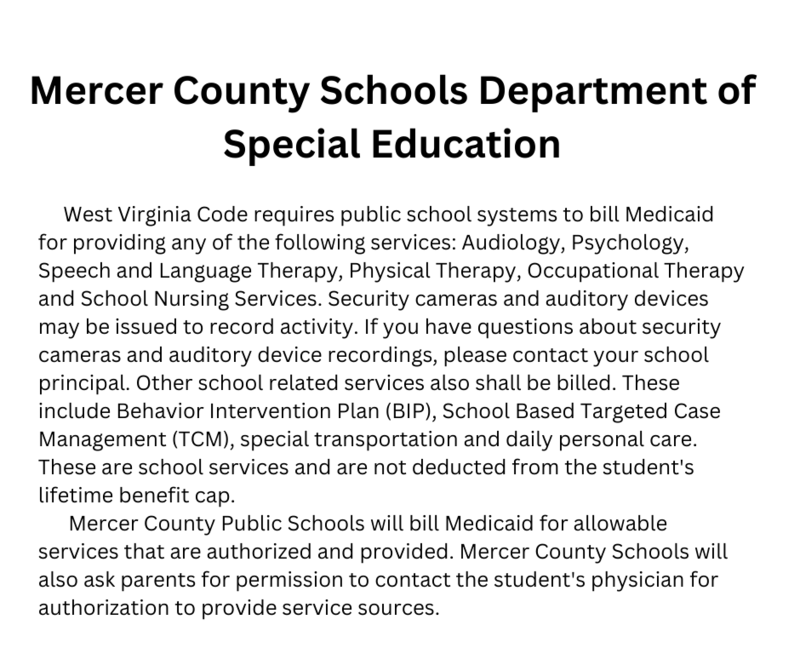 Important Back to School Information Bluefield High